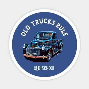 Chevrolet Truck Old Trucks Rule 1940’s 3100 Magnet